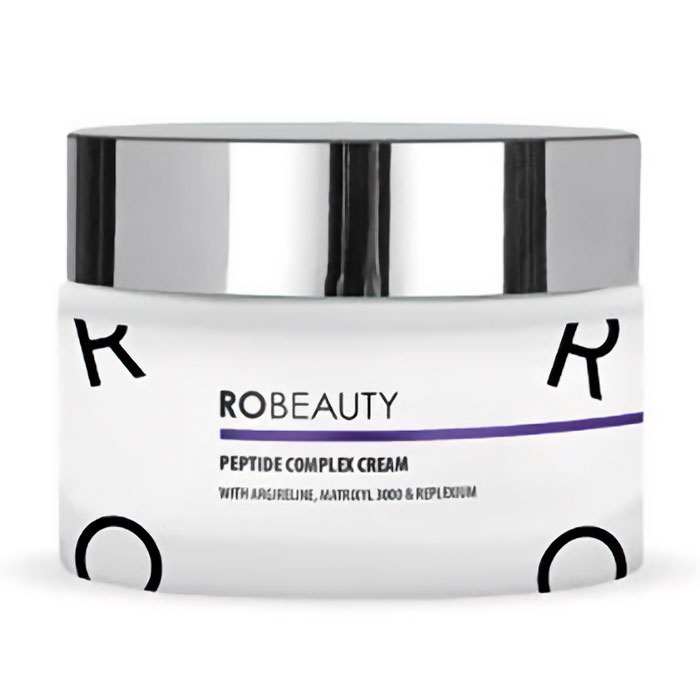 Пептидний крем для обличчя RoBeauty Peptide Complex Cream з мікроголками, проти глибоких зморщок, 50 мл
