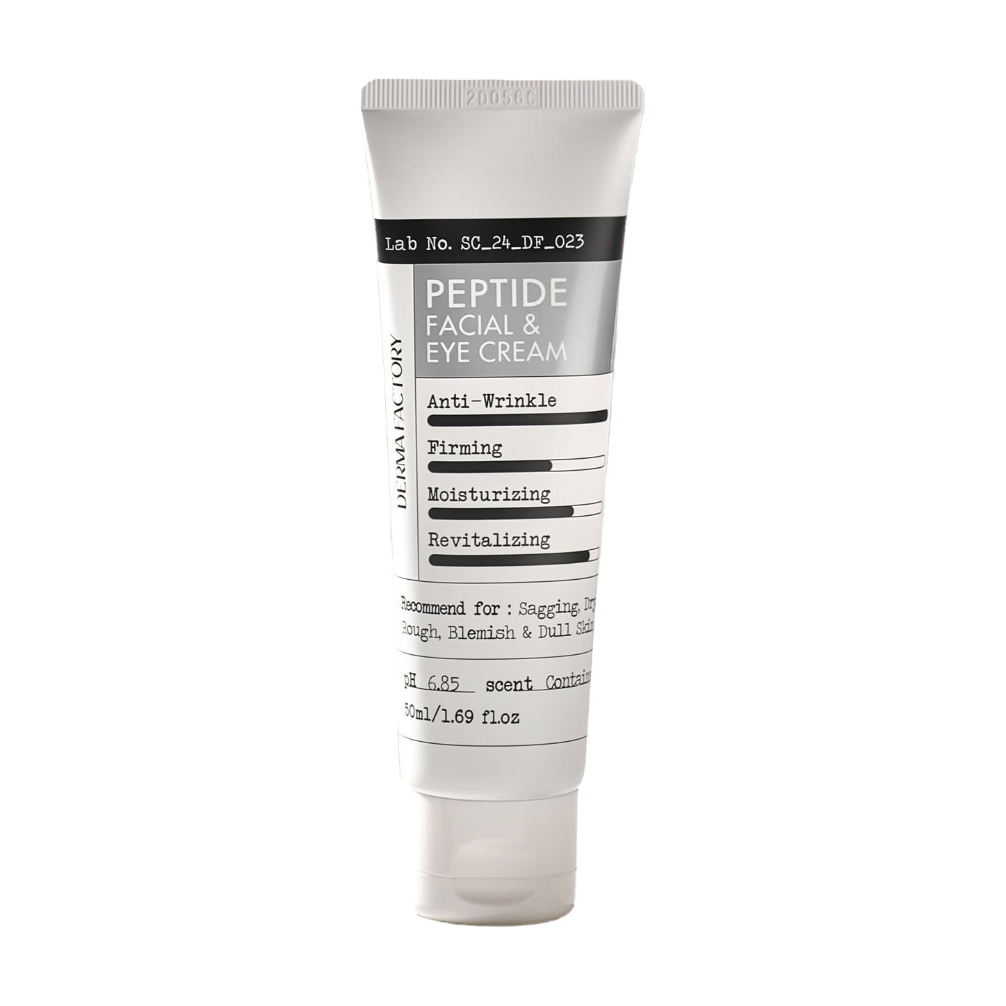 Пептидний крем для обличчя та шкіри навколо очей Derma Factory Peptide Facial &amp; Eye Cream, 50 мл